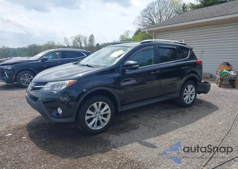 2013 Toyota Rav4 Limited z USA, uszkodzony, nr VIN 2T3DFREV8DW048663